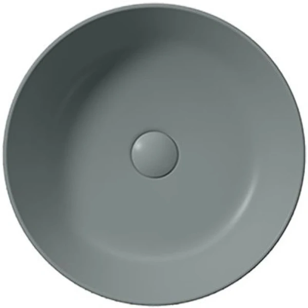 раковина gsi kube x 942604 накладная, ø40 см, agave opaco (зеленый матовый)