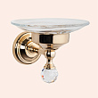 Мыльница Tiffany World Crystal TWCR106oro-sw