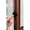 полотенцесушитель электрический boheme oak 724-50-cb 1500x50, медь матовая