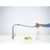 смеситель для кухни 300 с выдвижным изливом hansgrohe talis select m51 72821000, хром