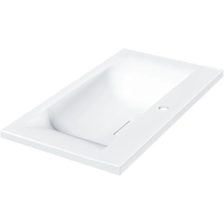 раковина vincea vcb-3m800w 80х45 см, белая