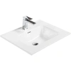 раковина накладная/полувстраиваемая belbagno bb700etl, белая 710x460x170