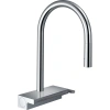 Смеситель для кухни Hansgrohe Aquno Select M81 73831000, хром