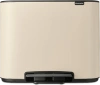 мусорное ведро brabantia pedal bin bo 201622 36 л, бежевое
