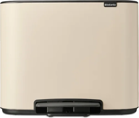 мусорное ведро brabantia pedal bin bo 201622 36 л, бежевое