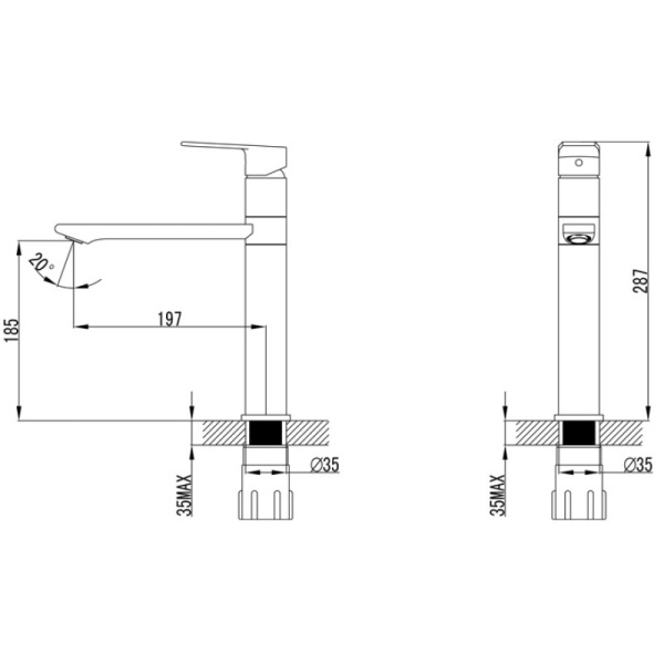 смеситель для кухни iddis edifice ed5wbsgi05