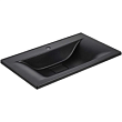 Раковина Vincea VCB-3M750B 75х45 см, цвет черный