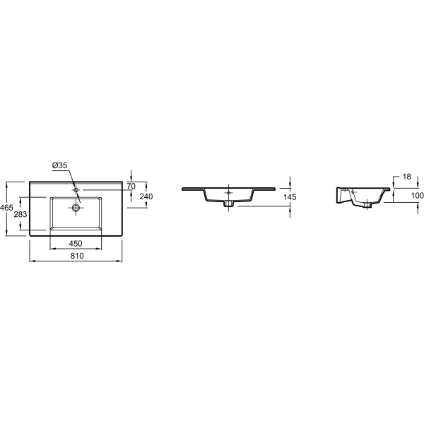 раковина в ванную накладная jacob delafon ola 80 exta112-00