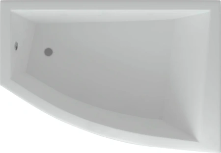 Акриловая ванна Aquatek Оракул 180х125 R ORK180-0000013 без гидромассажа без панелей с каркасом (вклеенный) со слив-переливом