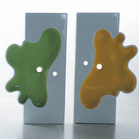 раковина накладная/полувстраиваемая disegno ceramica splash sh10056101 acid