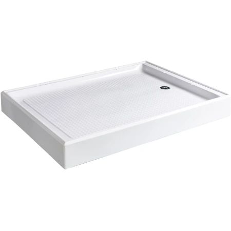 душевая кабина river tana 100x80x15 б/к 10000001873 профиль белый задняя стенка белая