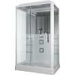 Душевая кабина Grossman GR128L 135x90 профиль Белый стекло прозрачное