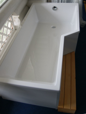 акриловая ванна jacob delafon bain douche neo 170x90 l e6d002l-00 без гидромассажа