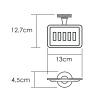 мыльница wasserkraft tauber k-64469 подвесная, цвет никель
