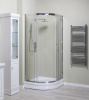 душевой уголок aquanet delta npe2142 00183842 100x100 профиль хром, стекло прозрачное