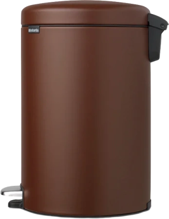 мусорное ведро brabantia newicon 208584 20 л, коричневое