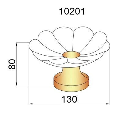 мыльница boheme 10201 бронза