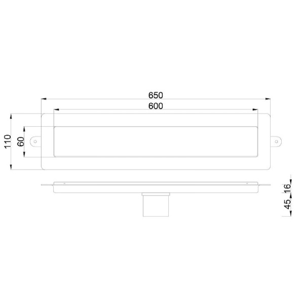 душевой лоток boheme premium linear 60 982-60-g с решеткой золото