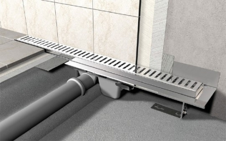 душевой лоток alcaplast apz1 300 с опорами