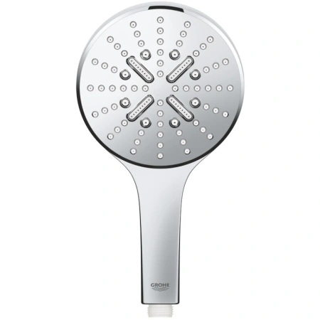 ручной душ 130 мм grohe rainshower smartactive 26544000