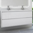 Тумба под раковину 120 CEZARES GLASS 41809 цвет Bianco Lucido