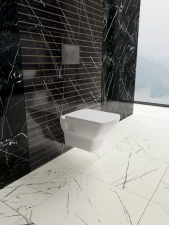 унитаз bien dor drka050amvp0w5000 подвесной, с сиденьем микролифт, белый