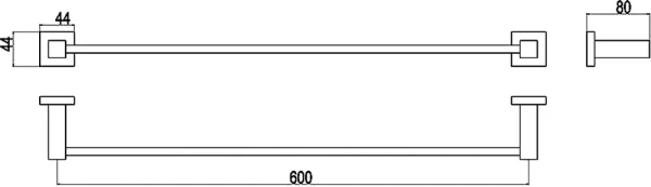 Полотенцедержатель Timo Selene 10053/00 chrome