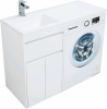 тумба с раковиной aquanet токио 110 l 239204 белая