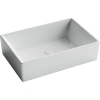 раковина ceramicanova element cn5013 накладная, 59x39 см, белая