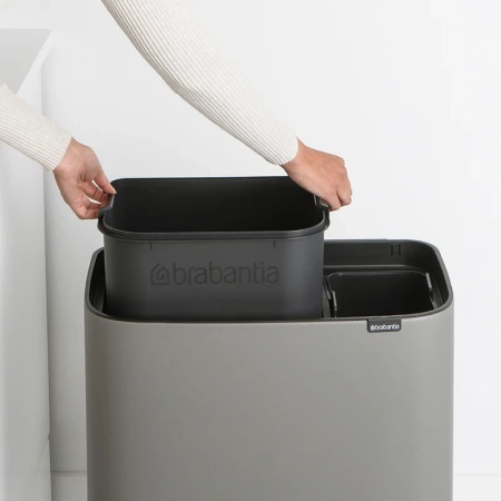 мусорное ведро brabantia bo 127243 11 + 23л
