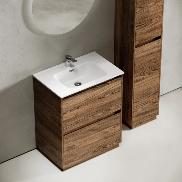 тумба под раковину sancos libra floor 70 lb70fech дуб чарльстон
