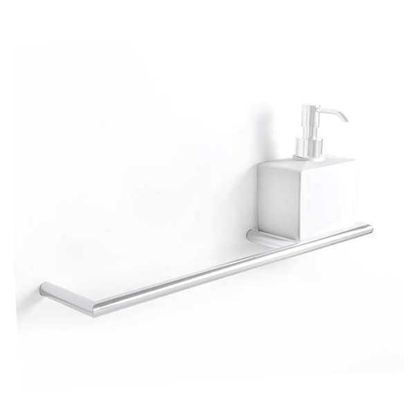 Полотенцедержатель и дозатор справа 3SC Guy GU10DDXBO цвет белый матовый