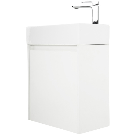 тумба под раковину belbagno kraft mini-500/260-1a-so-bo-r, цвет белый.