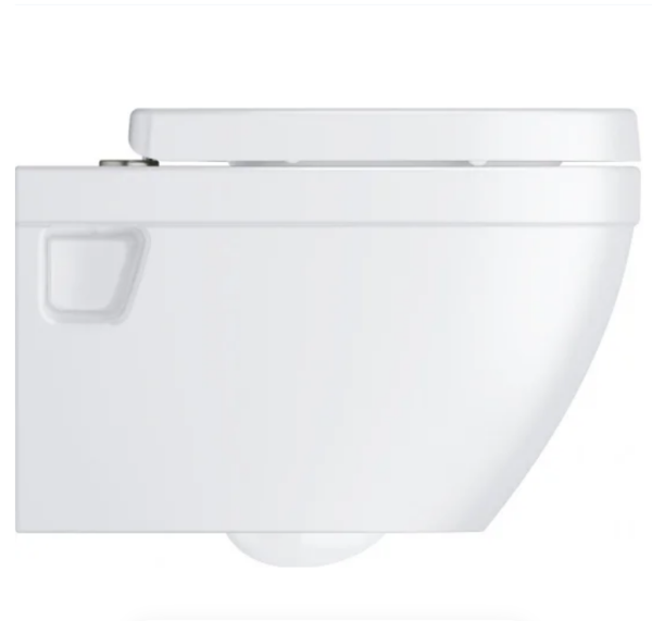 унитаз подвесной grohe euro ceramic 39703000 безободковый, с сиденьем микролифт, альпийский белый