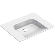 Раковина GSI Community 7632111 подвесная, 70x55 см, Bianco lucido (Белый глянец)