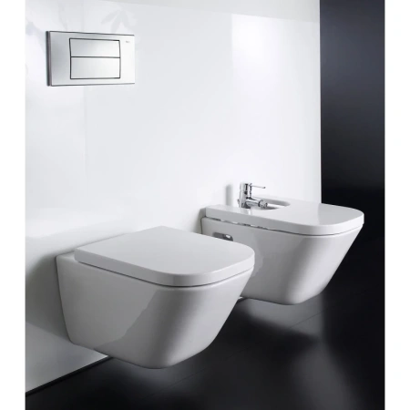 унитаз подвесной roca gap 34647l000 clean rim