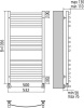 полотенцесушитель водяной terminus авиэль п14 500*1056 4670078529220