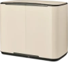 мусорное ведро brabantia pedal bin bo 201622 36 л, бежевое