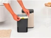 мусорное ведро brabantia bo 234088 4 л, бежевое