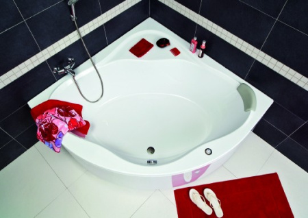 акриловая ванна ravak new day 150x150 c661000000