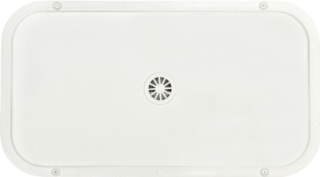 корзина для белья geralis pwh-b белая цвет хром, стандартная