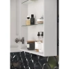 зеркальный шкаф sancos cube 600х140х800 с подсветкой, арт.cu600