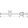 держатель туалетной бумаги двойной hansgrohe logis universal 41717000