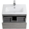 тумба под раковину belbagno kraft kraft 39-500/390-2c-so-cg, цвет серый.