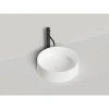 Накладная раковина в ванную Salini Gloria 301 1102201M 44x44 см, из материала Solix, матовая, белая