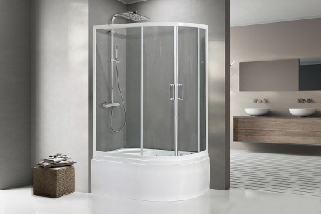 душевой уголок royal bath rb 8120bk-t-l