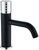 Смеситель для раковины Boheme Stick 121-BCR Черный Хром