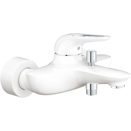 Смеситель для ванны с душем Grohe Eurostyle 33591LS3 Белая луна