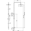 душевая система paini rs t3 50cr191art4p3 хром