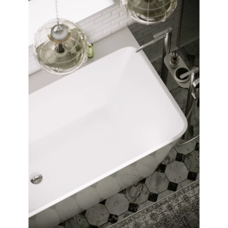 акриловая ванна sancos square 170x75 fb14 без гидромассажа